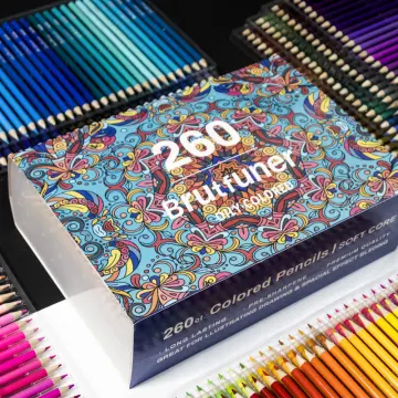 Professional Color Pencil 260 Colors, Colored Pencils Art Professional