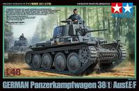 Tamiya 32583 148 Scale เยอรมัน pancer Fight cart 38 (T) Ausf ef Model Kit