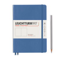 Leuchtturm1917 Notebook Medium (A5) Denim สมุดโน๊ต Leuchtturm1917 ขนาด A5 สีฟ้า