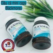 nóng Dầu cá không mùi fish oil blackmores mini caps 400v hàng chính hãng