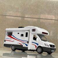 1:32 Scale Sprinter Luxury Motorhome Recreational Vehicle RV Trailer Caravan Alloy Metal Diecast Car Model Babys Toys Collection