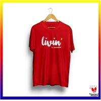 737Livin By Mandiri เสื้อยืดด้านหน้า / เสื้อยืด Distro / เสื้อยืด GTask ขายดี 388