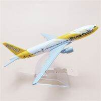 [16CM] โมเดลเครื่องบิน นกสกู๊ต 777 Nok Scoot (Aircraft Model) ทำจากเหล็ก พร้อมฐานพลาสติก ของเล่น ของสะสม เสริมฮวงจุ้ย