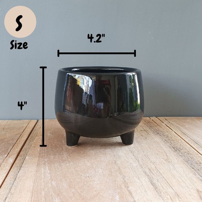 กระถางเซรามิค-3-ขา-ทรง-minimal-3-ขนาด