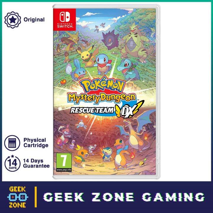 Nintendo Switch Pokemon Mystery Dungeon Rescue Team DX (English) Lazada