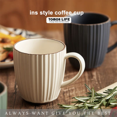 Tomor Life Creative Ins สไตล์ถ้วยกาแฟถ้วยเซรามิกถ้วยดื่ม