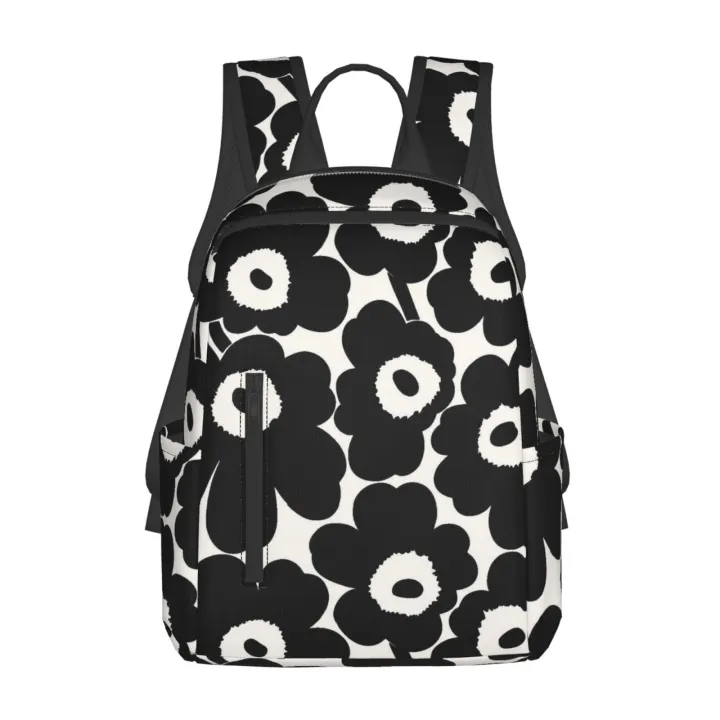 Marimekko Backpack Printed Women's Travel Mountaineering Daypack Sports  Casual Travel Bag Student Schoolbag Girls | Lazada