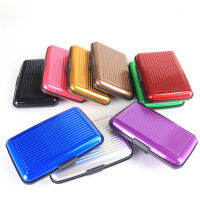 Business Credit Cards Holder ID Card Case Aluminum Metal Waterproof Bank Card Protection Holder Case Men Women Wallets