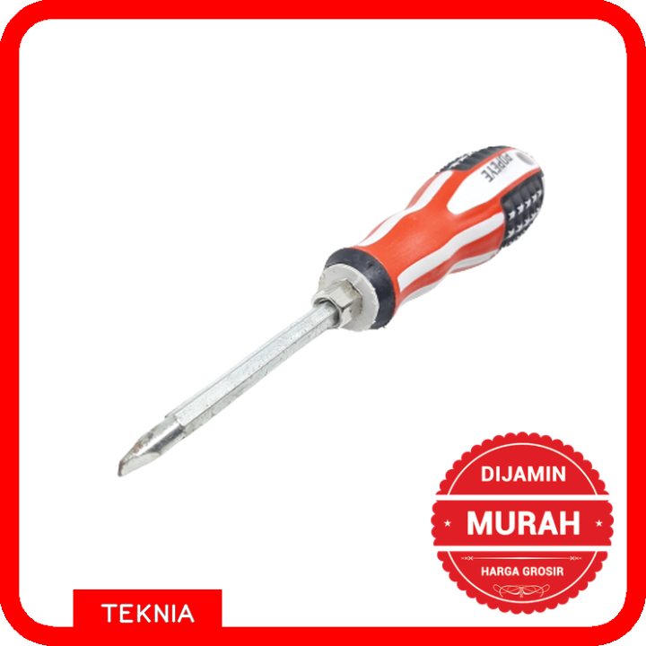 Obeng USA Bolak Balik - Obeng Plus Minus - Obeng Amerika | Lazada Indonesia