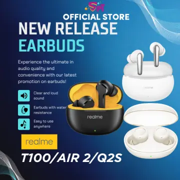 Realme Buds Q2s, Realme Buds air 3 Neo Wireless Earphone Bluetooth -  Original Realme Malaysia Set 1 Year Warranty