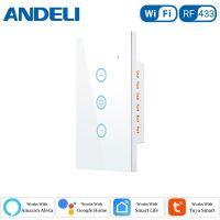 ♤✗❅ ANDELI Wifi Light Dimmer Switch SmartLife/Tuya APP Remote Control Smart Wall Touch Sensor Work with Alexa and Google Home