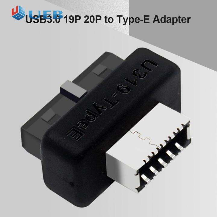 Usb3 0 19p 20p To Type E Adapter Motherboard Desktop Computer Converter Adapters Accessories