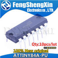 10ชิ้น100 ใหม่ ATTINY84A DIP-14ชิป