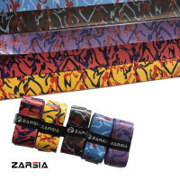 25pcslot ZARSIA Sticky Printing Tennis Overgrips Colorful Badminton Racket Grips Sweatbands Squash Absorbed Wraps Tapes