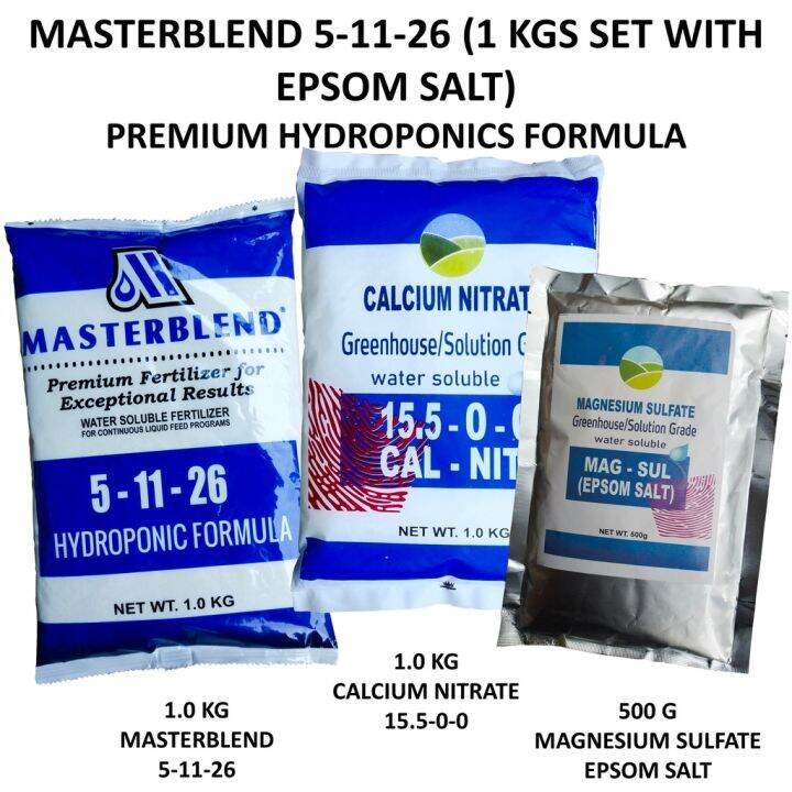 Fertilizer Masterblend 51126 Hydroponics Formula (1KG SET) 1 KG