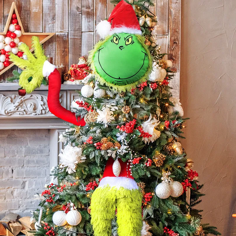 Giáng sinh màu xanh lá cây grinch Thú nhồi bông grinch Thú nhồi ...