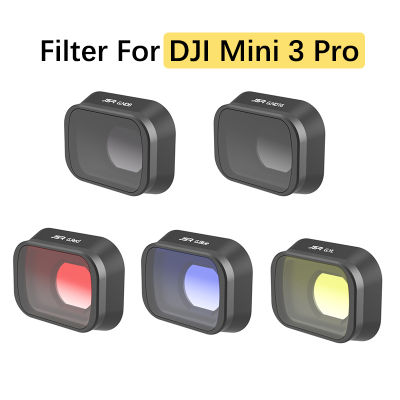 สำหรับ DJI Mini 3 PRO Gimbal กล้องเลนส์กรอง GND 816 Gradient Dimming Filter Grad สีแดงสีฟ้าสีเหลืองชุดกรองอุปกรณ์เสริม