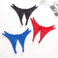 Thongs G-strings Soild Erotic Low-waist Lingerie Lace Underwear Women Sexy Panties 39;s Women