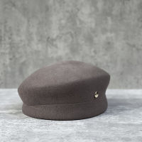 ? Very Designed Classic Style Korean Style Wool Beret Womens Autumn And Winter Gray Vintage Painter Hat Graceful Hat Fashion