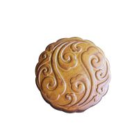 Creative Mooncake Tea Caddy Ceramic Travel Portable Sealed Pot Coarse Pottery Storage Jar Tea Set Tea Warehouse Tea Caddy