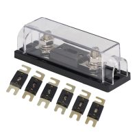 Fuse Holder Transparent Cover ANL Fuse Circuit Protection for Car Boat Audio Stereo Fuses Accessories