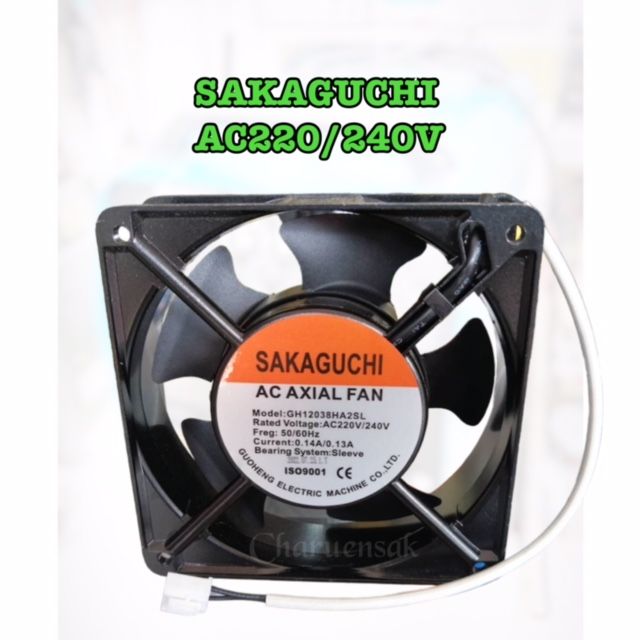 พัดลม-4-5-นิ้ว-220v-12cm-cooling-fan-ตัวขอบพัดลมเป็นเหล็ก-ระบายความร้อน-black-ใช้ไฟบ้านได้-พัดลม-4-5-นิ้ว-220v-cooling-fanอุปกรณ์เครื่องเชื่อม