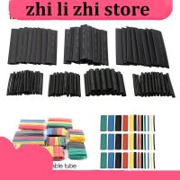 127/530 Pcs Black Heat Shrink Sleeving Tube Connectors Assortment Kit Wrap Electrical Connection Wire