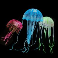 【DT】hot！ Jellyfish Artificial Simulat Jellyfishes Air-filled Floating Ornaments Decorations Aquarium Accessories Supplies