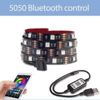 Bluetooth Control USB LED Strip DC 5V No Waterproof Flexible Light RGB 5050 Desk Decor Screen for Home TV Led Background Light