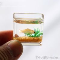 【hot】☸▤  Dollhouse Miniature Glass Bowl Aquarium Ornament Decoration Crafts Kids
