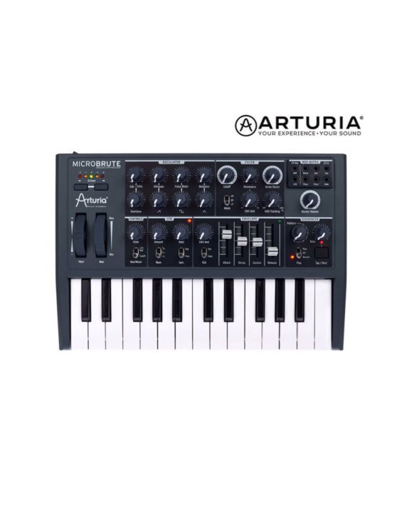 arturia-microbrute-synthesizer-ซินธิไซเซอร์-เครื่องสังเคราะห์เสียง-ไซส์มินิ-25-คีย์-ระบบ-monophonic-analog