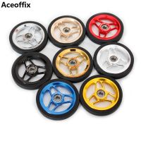 52mm new folding bike easy wheel for Brompton rack accessories easywheel 1 pair 6 colors