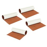 Marine Floor EVA Foam Boat Sheet Teak Decking Self-Adhesive Mat Brown