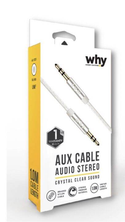 why-au1031-สาย-aux-3-5-แจ๊คเสียบลำโพง-แจ๊คเสียบในรถ-แจ๊กต่อลำโพงแจ็กเสียบ-2-ทาง-3-5