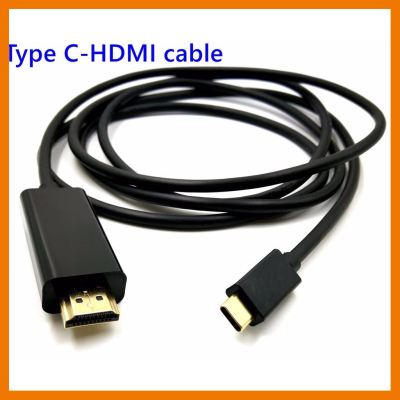 HOT!!ลดราคา Type C-HDMI Cable 1m ##ที่ชาร์จ แท็บเล็ต ไร้สาย เสียง หูฟัง เคส Airpodss ลำโพง Wireless Bluetooth โทรศัพท์ USB ปลั๊ก เมาท์ HDMI สายคอมพิวเตอร์