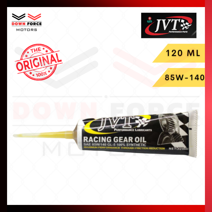 JVT Racing Gear Oil 85W140 120ml SAE 100 Synthetic GL5 for Scooters