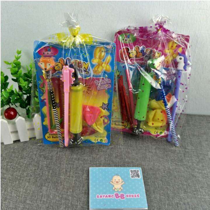 5set ) CT0753 Birthday Party Gift set Balloon set with stationery set