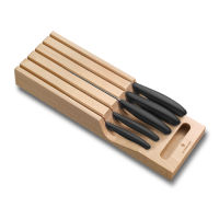 Victorinox มีดครัว Kitchen Knives - Swiss Classic in Drawer Knife Holder, 5 pcs (6.7143.5)