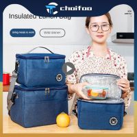 1 8PCS New Portable Lunch Bag New Thermal Insulated Lunch Box Tote Cooler Handbag Lunch Bags For Women Convenient Box Tote Food