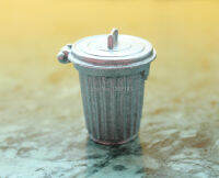 Cute Dollhouse Miniature Trash can 4020