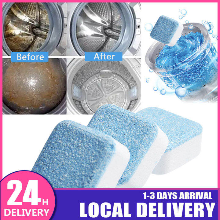 3pcs Tablets Washing Machine Cleaner Antibacterial Washer Machine 