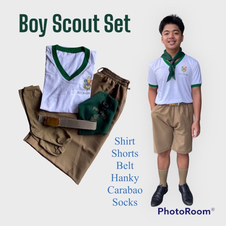 Scouting Uniform BSP Boy Scout Set ( 6 in 1)