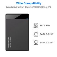 For SSD Disk HDD Case USB3.0 Case HD External HDD Enclosure