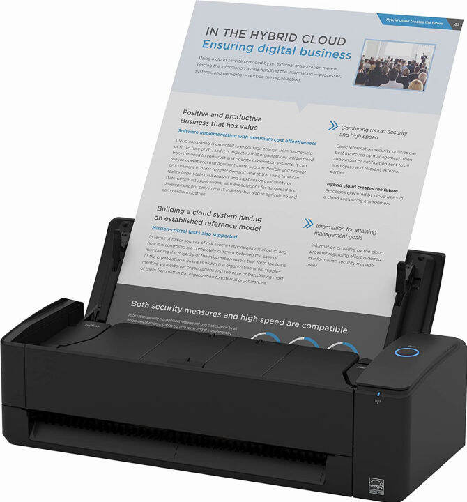 Fujitsu ScanSnap iX1300 Compact WiFi Document Scanner for Mac or PC