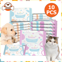 【พร้อมส่ง】 EGG ทิชชู่เปียก Pet wipes 10 แผ่น ผ้าเช็ดตาและหูสัตว์เลี้ยง สำหรับเช็ดสัต ว์เลี้ยง ทิชชู่เปียก ทิชชู่หมา น้ำบริสุทธิ์ แรงทำความสะ