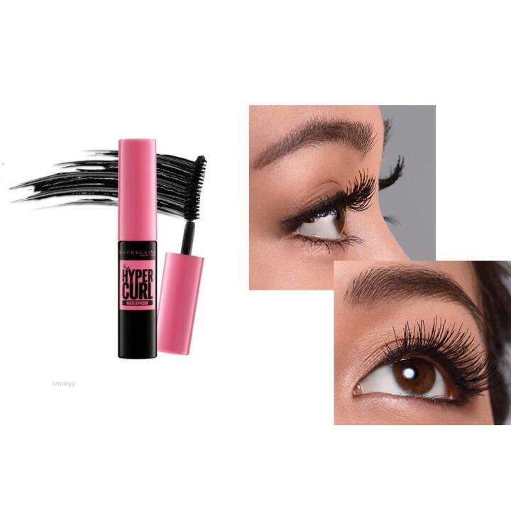 ♖maybelline Hyper Curl Waterproof Mini Mascara 45ml Lazada 6626