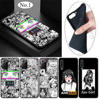 IIW41 Japan Ahegao Sao girl อ่อนนุ่ม High Quality ซิลิโคน TPU Phone เคสโทรศัพท์ ปก หรับ Samsung Galaxy Note 10 9 8 S7 S8 S9 S10 S10e Plus Lite