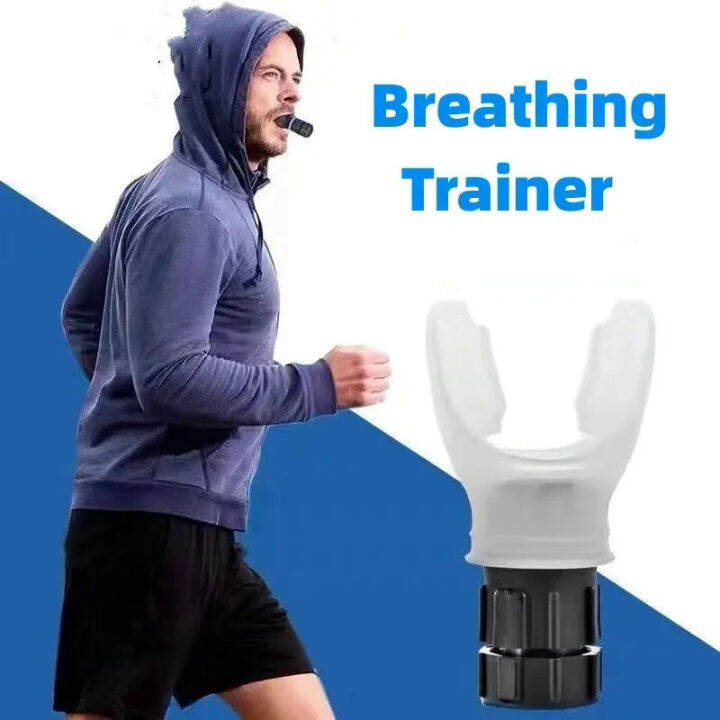 Lung Face Mouthpiece Respirator Breathing Exercise Device Respiratory ...