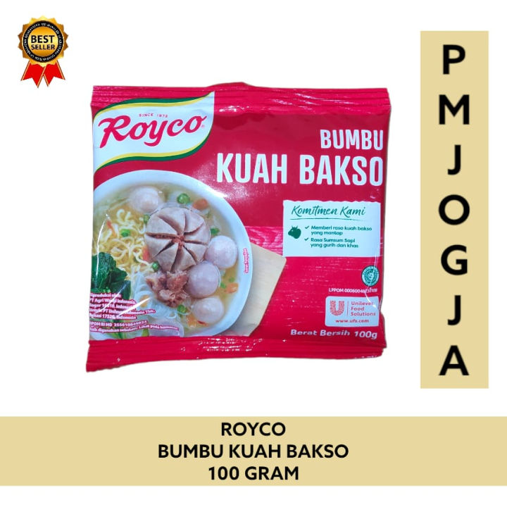 Royco Kuah Bakso 100g Kaldu Kuah Bakso Instan 100 Gram Lazada Indonesia