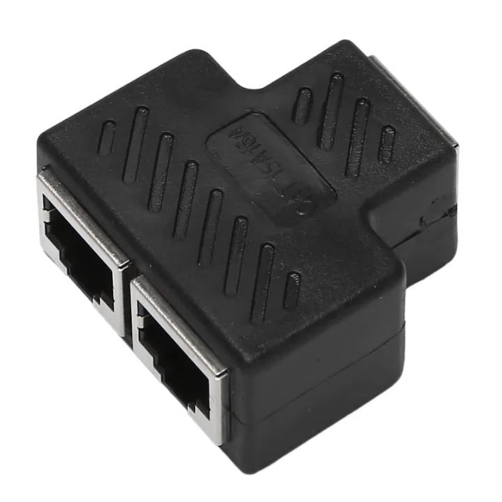 [The little home] 2 Port RJ45 Splitter Adapter LAN Network Ethernet ...